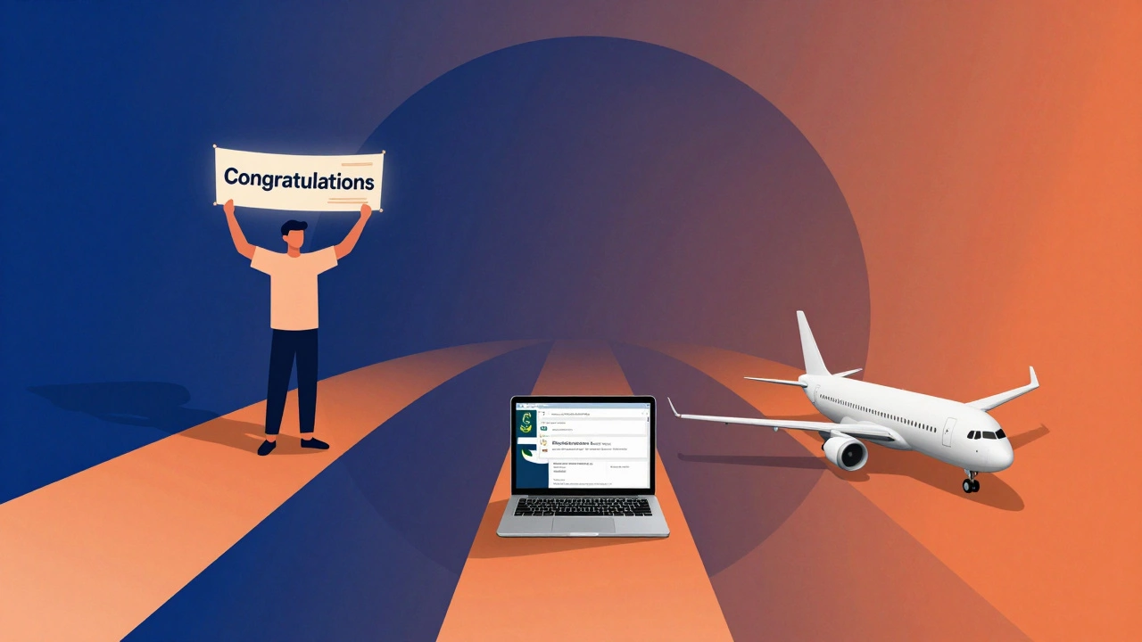 Three paths after JEE: IIT admission, coding career, and studying abroad — symbolic representation of choices.